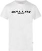 Ballin Amsterdam ! Jongens Shirt Korte Mouw Maat 164 Wit Katoen/elasthan online kopen