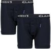 Claesen's boxershort set van 2 donkerblauw online kopen