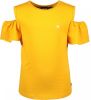 Flo ! Meisjes Shirt Korte Mouw -- Oranje Katoen/polyester/elasthan online kopen