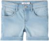 Name it Shorts Girls Salli Slim Denim Shorts 6470 Tx Lichtblauw online kopen