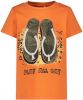 Name it ! Jongens Shirt Korte Mouw Maat 110 Oranje Katoen/elasthan online kopen