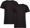 Name it ! Jongens 2 Pack Shirt Korte Mouw -- Zwart Katoen/elasthan online kopen