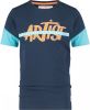 VINGINO ! Jongens Shirt Korte Mouw Maat 110 Donkerblauw Katoen online kopen