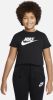 Nike Sportswear Kort T shirt voor meisjes White/Black/Black Kind online kopen