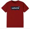 Levis ! Jongens Shirt Korte Mouw Maat 128 Rood Katoen online kopen
