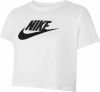 Nike Sportswear Kort T shirt voor meisjes White/Black/Black Kind online kopen