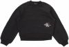 Calvin klein Jeans! Meisjes Sweater -- Zwart Katoen online kopen