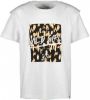 Cars T shirt Mirla met printopdruk wit online kopen