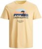 Jack & jones ! Jongens Shirt Korte Mouw Maat 140 Geel Katoen online kopen