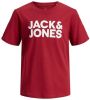 Jack & jones ! Jongens Shirt Korte Mouw Maat 128 Rood Katoen online kopen