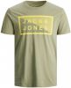 JACK & JONES JUNIOR T-shirt Shawn van biologisch katoen lichtgroen/geel online kopen