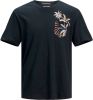 Jack & jones ! Jongens Shirt Korte Mouw Maat 140 Zwart Katoen online kopen
