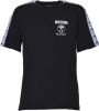 Moschino T shirt met logo , Zwart, Heren online kopen