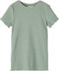 Name it ! Meisjes Shirt Korte Mouw -- Groen Katoen/polyester/elasthan online kopen