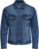 Only & Sons Men's Coin Denim Jacket Blue Denim XL Blauw online kopen