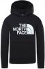 The North Face Black Sweatshirt Nios With Hooing Nf0A33H4K3H1 , Zwart, Heren online kopen