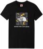 The North Face T shirt Box met printopdruk zwart/goud online kopen