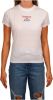 TOMMY JEANS Shirt met korte mouwen TJW BABY ESSENTIAL LOGO 2 SS in basic stijl met opschrift online kopen