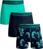 Muchachomalo Jongens 3 Pack Boxershorts Print/Effen online kopen