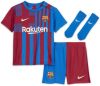Nike FC Barcelona 2021/22 Thuis Voetbaltenue voor baby's/peuters Blauw online kopen