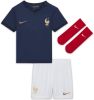 Nike FFF 2022/23 Thuis Voetbaltenue voor baby's/peuters Blauw online kopen