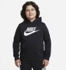Nike Sportswear Club Fleece Hoodie voor jongens(grotere maten) Zwart online kopen