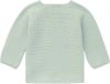 Noppies newborn baby longsleeve Pino van biologisch katoen mintgroen online kopen