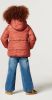Noppies gewatteerde winterjas Bursa met all over print rood/oranje online kopen