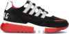 Red-rag Red Rag 13593 923 Black Suede Lage sneakers online kopen