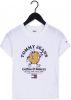 Tommy Jeans Gebroken Wit T shirt Tjw Baby Tommy Bagels Ss online kopen