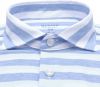 OLYMP Level Five 24/Seven Body Fit Jersey shirt blauw/wit, Horizontale strepen online kopen