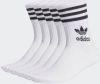Adidas Originals Sportsokken MIDCUT CREW SOKKEN, 5 PAAR met klassiek merk en strepen(5 paar ) online kopen