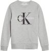 Calvin klein Jeans! Jongens Sweater Maat 164 Lichtgrijs Katoen online kopen
