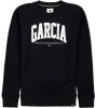 Garcia ! Jongens Sweater -- Zwart Katoen/elasthan online kopen
