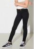 ONLY KIDS low waist skinny jeans KONROYAL met biologisch katoen zwart online kopen