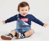 Levi's Kidswear Shirt met lange mouwen L/S BATWING TEE for boys online kopen