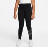 Nike Sportswear Essential Legging met halfhoge taille voor meisjes Zwart online kopen
