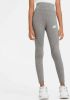 Nike Sportswear Favorites Legging met hoge taille voor meisjes Carbon Heather/White Kind online kopen