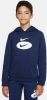 Nike Sportswear Hoodie voor jongens Midnight Navy/Cool Grey/Sail online kopen