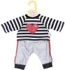 Zapf Creation ® Poppenkleding Dolly Moda sport outfit gestreept, 39 46 cm online kopen