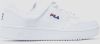 Fila finley strap sneakers wit kinderen online kopen