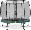 EXIT Toys Exit Elegant Trampoline Met Veiligheidsnet Economy Rond 251 Cm Groen online kopen