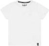 Koko Noko ! Jongens Shirt Korte Mouw -- Wit Katoen/elasthan online kopen