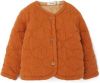 Lil Atelier Babykleding Damir Short Loose Quilt Jacket Oranje online kopen