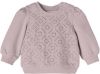 NAME IT BABY newborn baby sweater NBFDALIAH paars online kopen