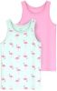 Name it ! Meisjes 2 Pack Hemd -- Diverse Kleuren Katoen/elasthan online kopen