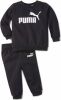PUMA Minicats Essentials Crew Trainingspak Baby/Peuters Zwart Wit online kopen