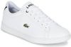Lacoste Carnaby Evo BL 1 SUJ sneakers wit/donkerblauw online kopen