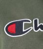 Champion Hoodie Script Logo Olijfgroen , Groen, Heren online kopen