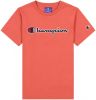 Champion T shirts Crewneck T Shirt Rood online kopen